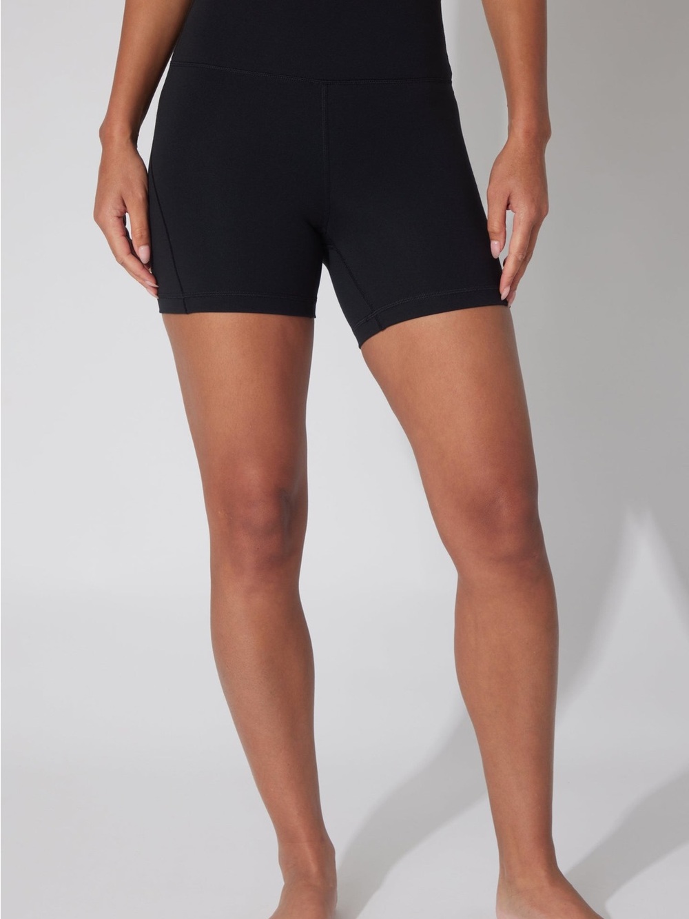 90 Degree By Reflex Black Wonderlink Black Shorts -Size L